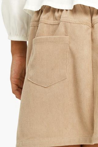 Corduroy Skirt