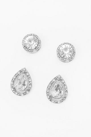 2 Pack Stud Earrings