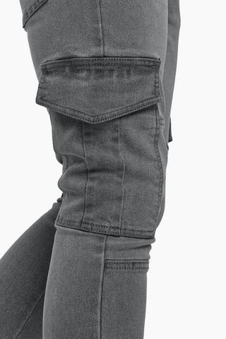Spray On Cargo Denim