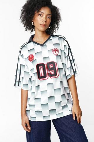Oversized Football T-Shirt