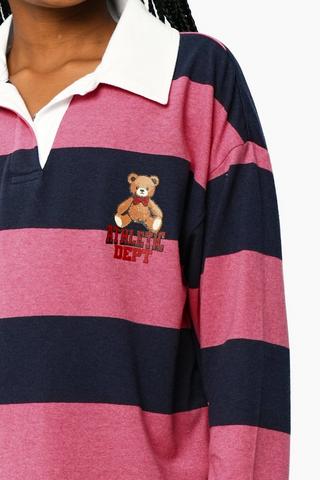 Stripe Long Sleeve Golfer