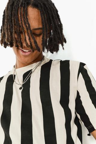 Stripe Relaxed T-Shirt
