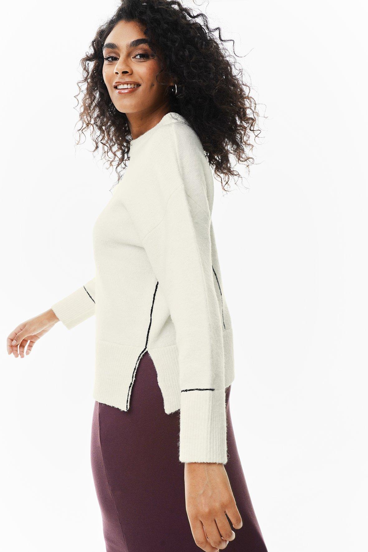 Come Over Crewneck Knit Top main image 1