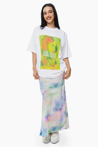 Skin Tight Midi Skirt