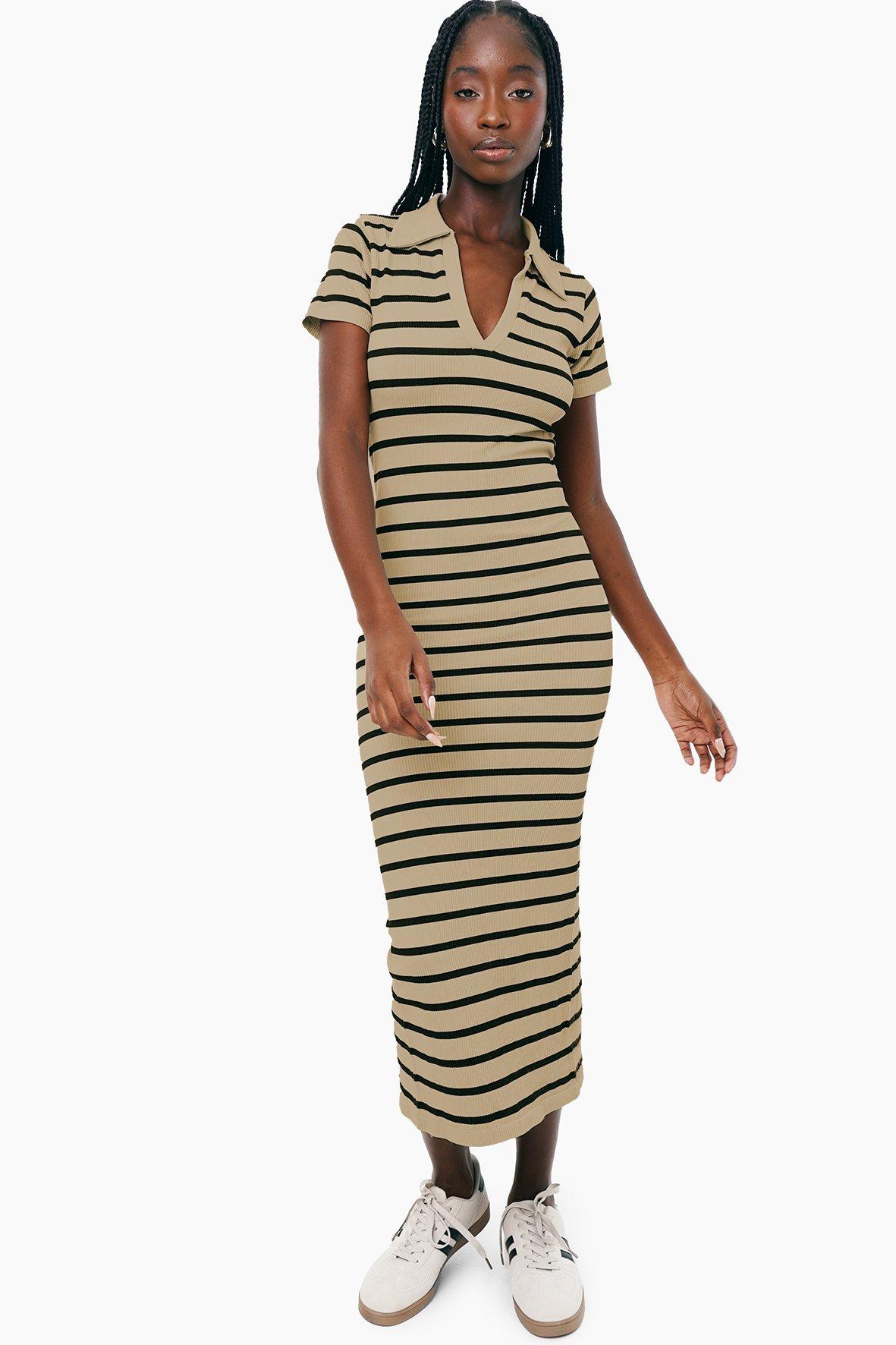 long tunic dresses for older ladies Black Long Sleeve Tunic Dress S/4