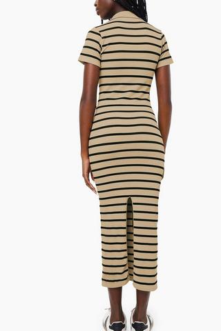 Seamless Stripe Bodycon Dress