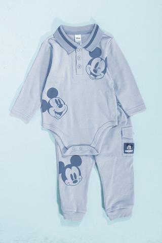 Mickey Mouse Body Vest And Joggers Set