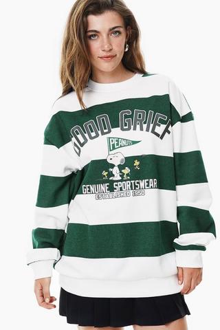 Peanut Oversized Sweat Top