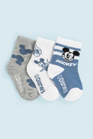 Mickey Mouse 3 Pack Socks