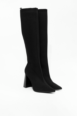 High Leg Sock Boot