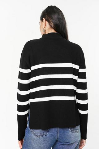 Stripe Boxy Knit