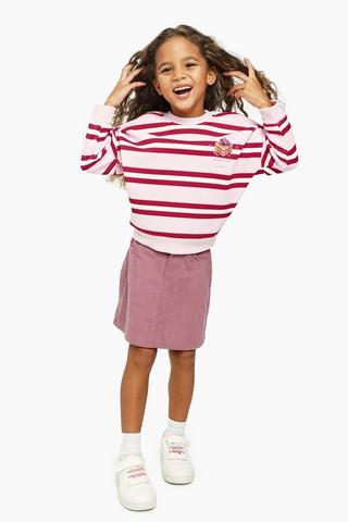 Corduroy Mini Skirt