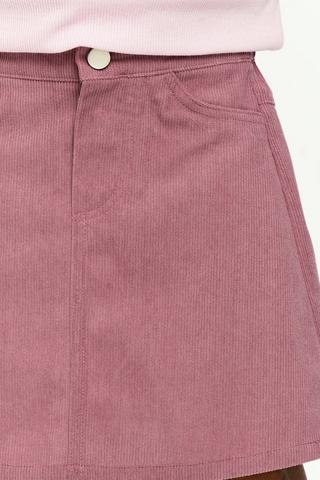 Corduroy Mini Skirt