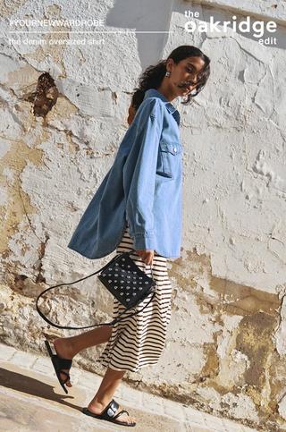 Denim Oversized Shirt