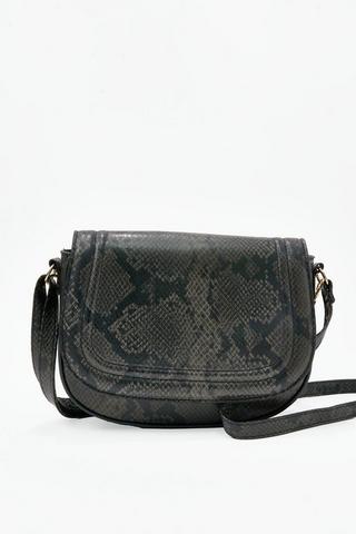 Snakeskin Crossbody Bag