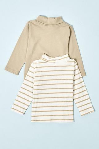 2 Pack Polo Neck Tops
