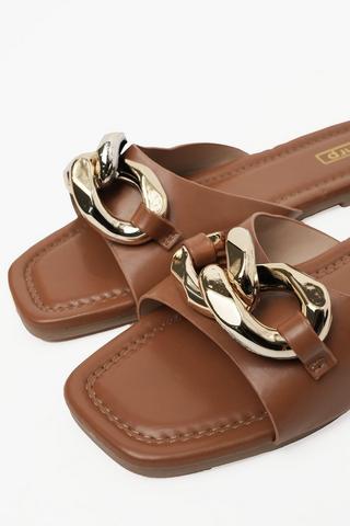 Chain Detail Sandal