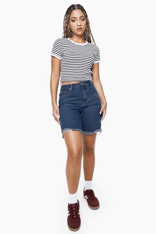 Bermuda Denim Shorts
