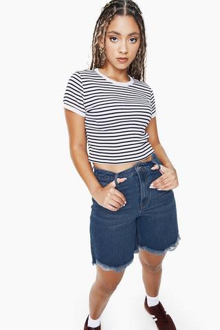 Bermuda Denim Shorts