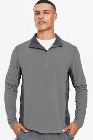 Quarter Zip Sweat Top