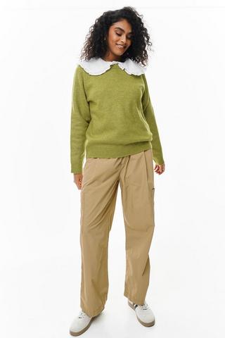Wide Leg Cargo Pants