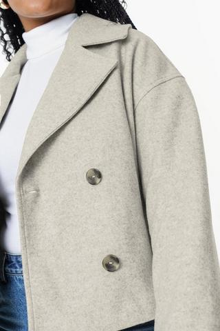 Cropped Trench Coat
