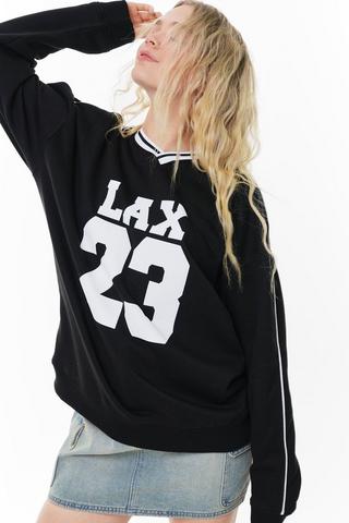 Oversized Sweat Top