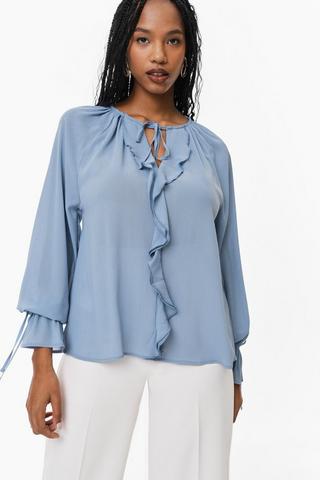 Tie Front Blouse