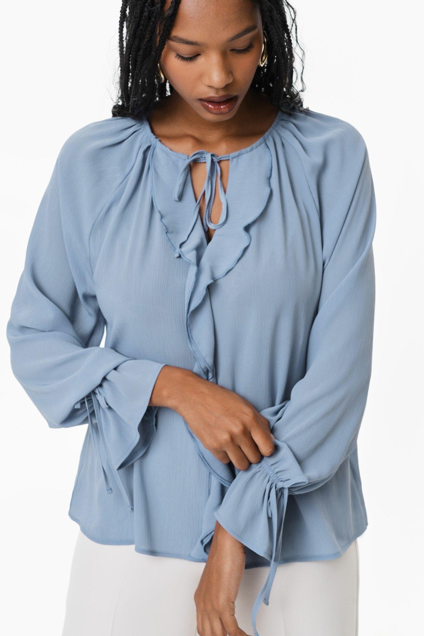 Tie Front Blouse