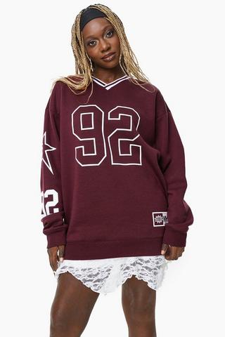Oversized Sweat Top