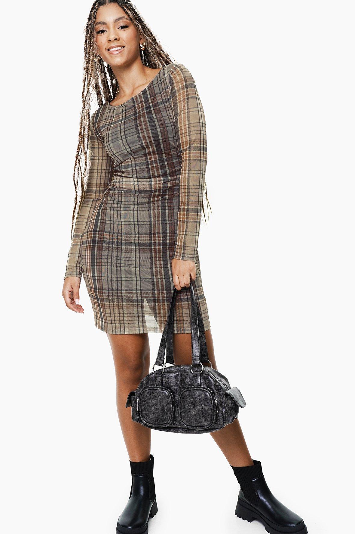 Eliza Mesh Bodycon Mini Dress