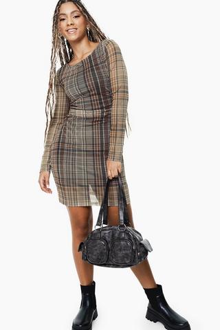 Mesh Bodycon Dress