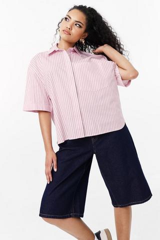 Stripe Poplin Shirt