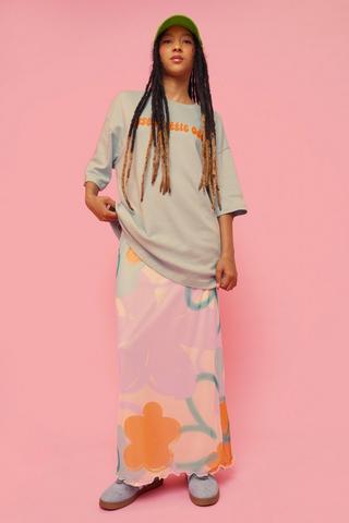 Mr Price x Oddity Mesh Maxi Skirt