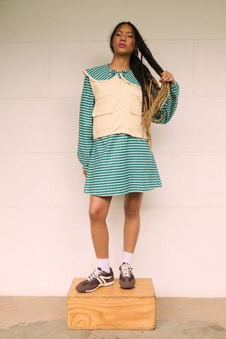 Mr Price x Oddity Collar Mini Dress