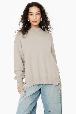 Tassel Detail Knit