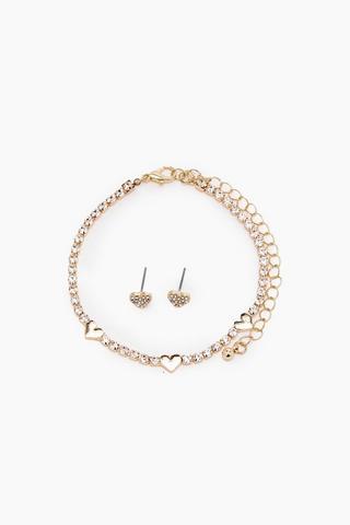 Bracelet And Earring Set