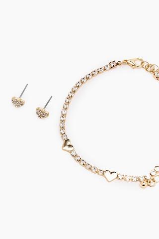 Bracelet And Earring Set