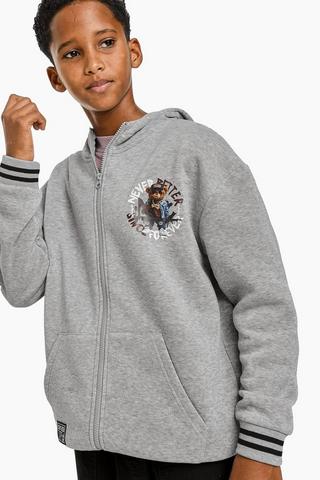 Zip-Through Hoodie