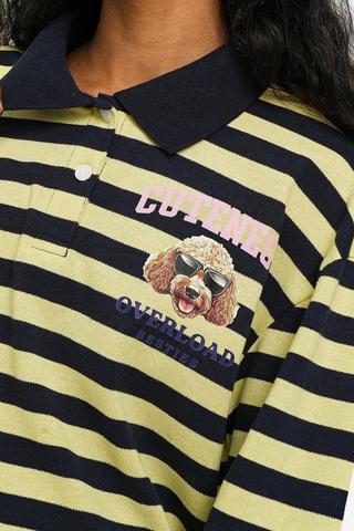 Stripe Oversized Golfer