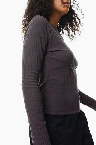 Fitted Boat Neck Top