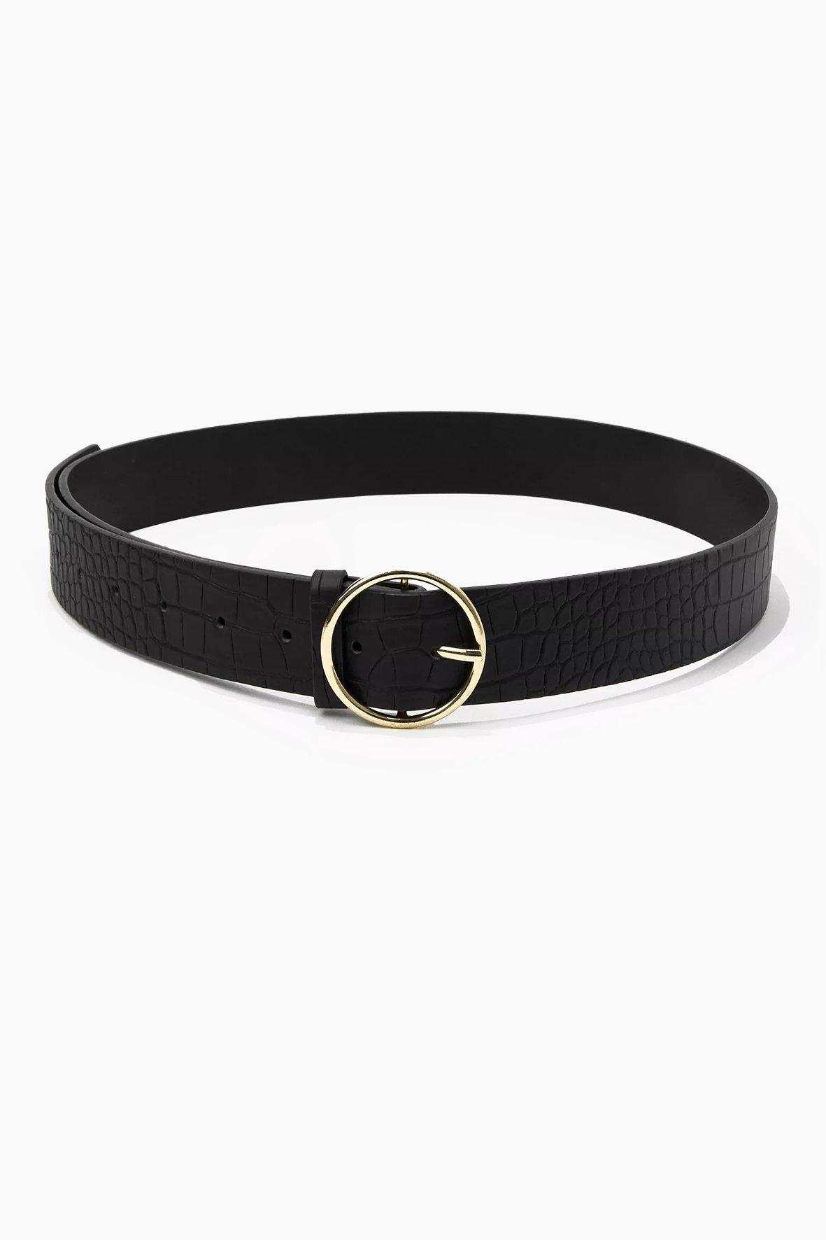 Black Colour - Bcuma Belt 10320 - Natural Leo