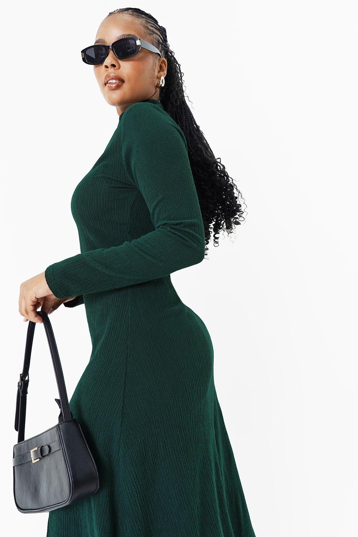 Jacquard Knitted Bodycon Dress