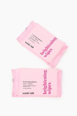 2 Pack Brightnening Wipes