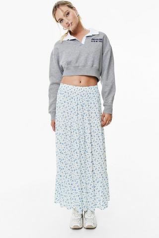 Tiered Maxi Skirt