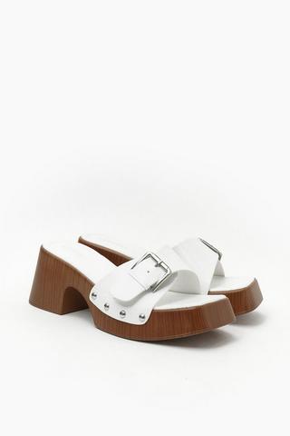 Slip-on Block Heel