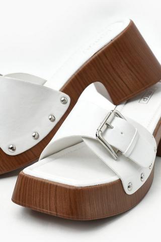 Slip-on Block Heel