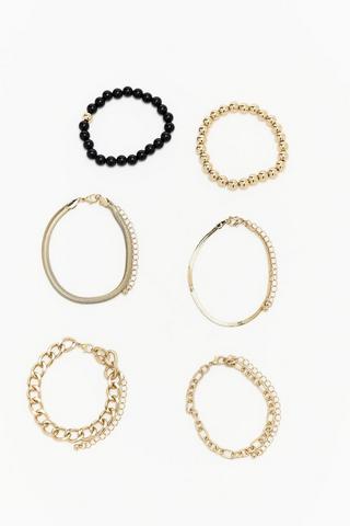 6 Pack Bracelets