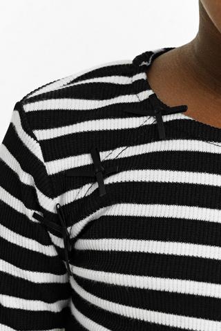 Stripe Long Sleeve Top