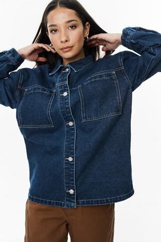 Denim Shacket
